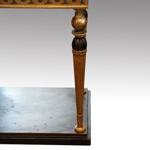 fig 7. 19thc Swedish Gilt console table