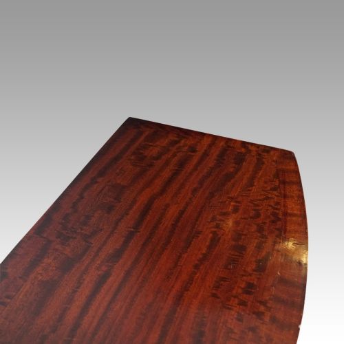 fig 6. Edwardian bow fronted small chest