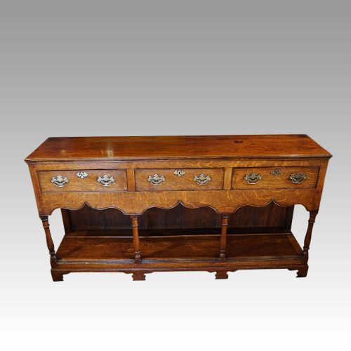 Georgian Oak Pot Board Dresser Base