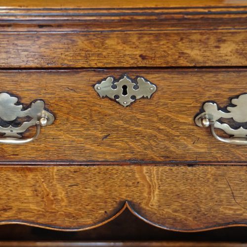fig 3. Georgian oak pot board dresser base