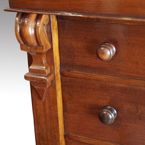 fig 2. Victorian mahogany Wellington chest