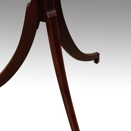 fig 1. 19thc. inlaid mahogany music stand