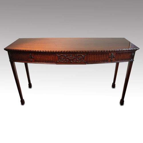 Edwardian Antique Mahogany Serving Table