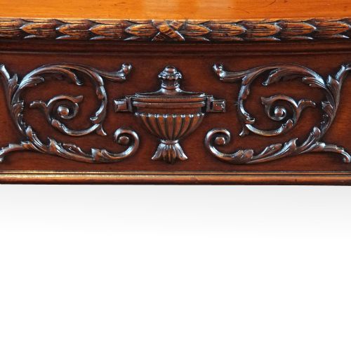 fig 1. Edwardian antique mahogany serving table