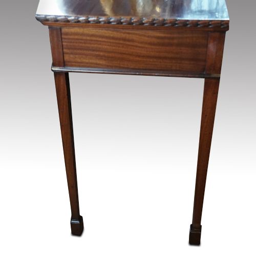 fig 2. Edwardian antique mahogany serving table