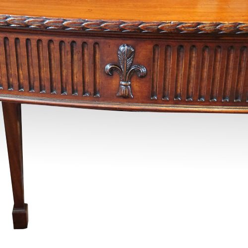 fig 3. Edwardian antique mahogany serving table