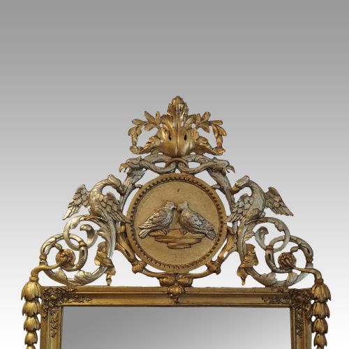 fig 5. Antique Continental ornate gilt mirror