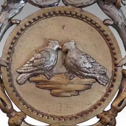 fig 7. Antique Continental ornate gilt mirror