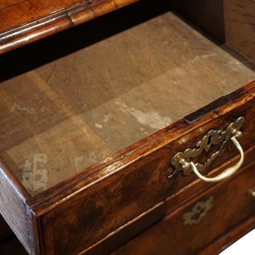 fig 5. George I walnut chest of drawers