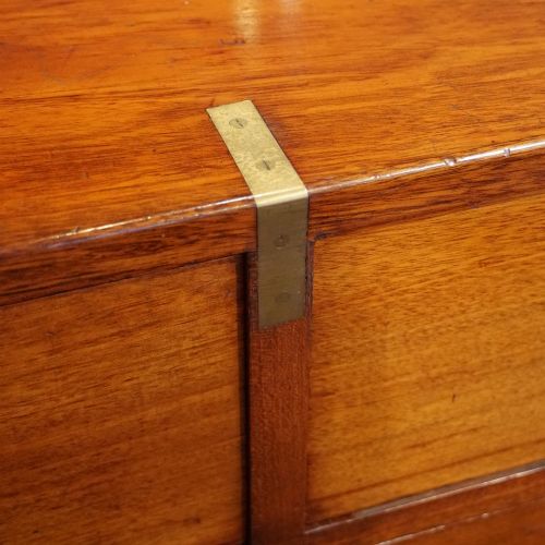 fig 2. Victorian teak military chest