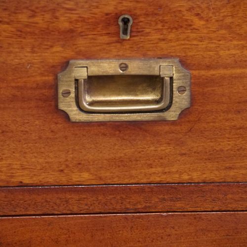 fig 3. Victorian teak military chest
