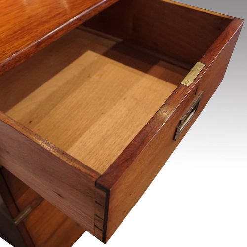 fig 5. Victorian teak military chest