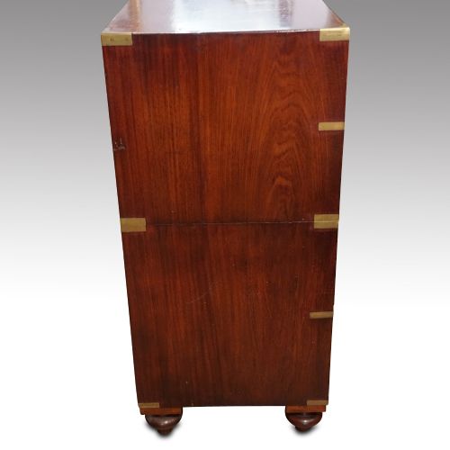 fig 6. Victorian teak military chest
