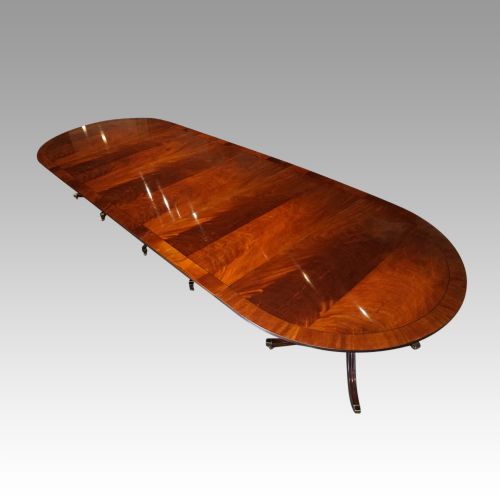 George VI Mahogany Dining Table