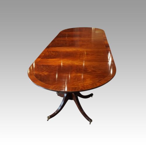 fig 2. George VI mahogany dining table