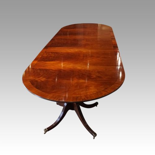 fig 4. George VI mahogany dining table