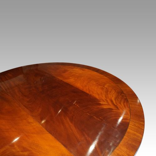 fig 5. George VI mahogany dining table