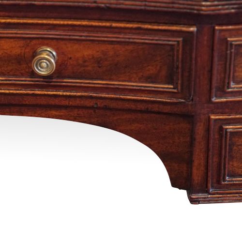fig 1. Antique mahogany writing table