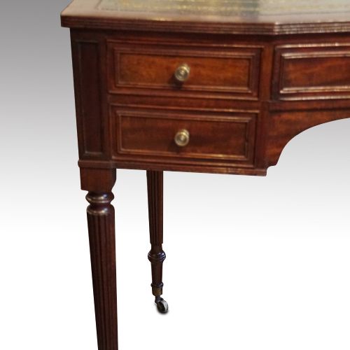fig 5. Antique mahogany writing table