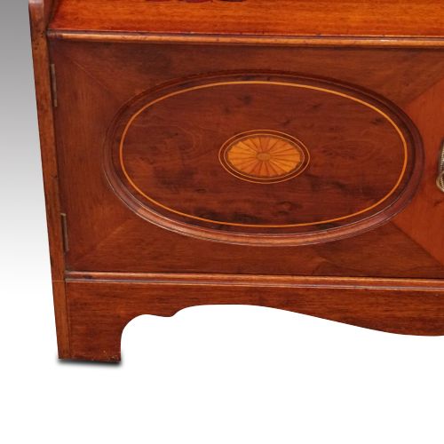 fig 3. Edwardian mahogany open bookcase