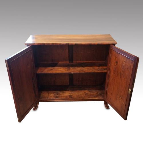 fig 1. Antique brass inlaid rosewood side cabinet