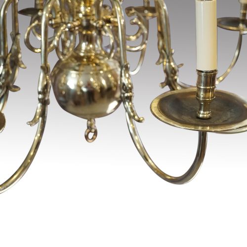 fig 2. Brass chandelier