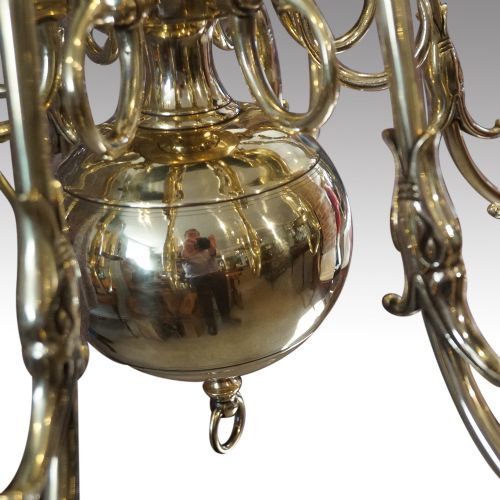 fig 3. Brass chandelier