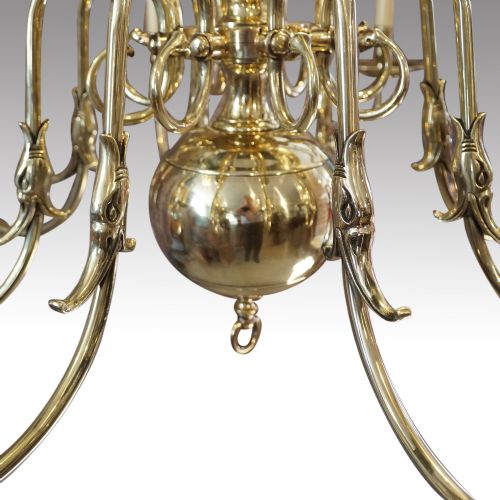 fig 4. Brass chandelier