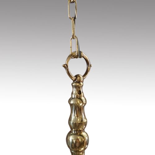 fig 5. Brass chandelier