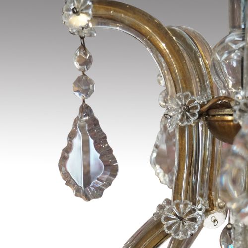 fig 1. Venetian glass chandelier