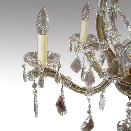 fig 2. Venetian glass chandelier