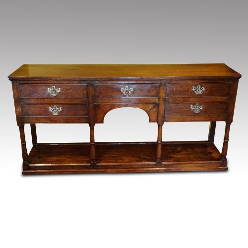 Antique Oak Dresser Base