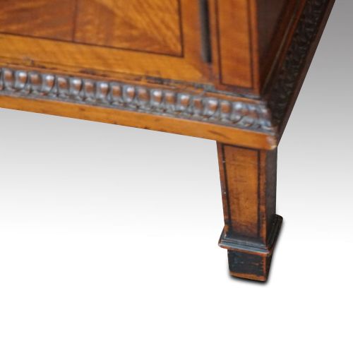 fig 7. Edwardian satinwood open bookcase