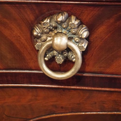 fig 3. Antique Georgian mahogany sideboard