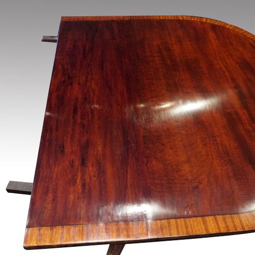 fig 4. Antique large mahogany dining table