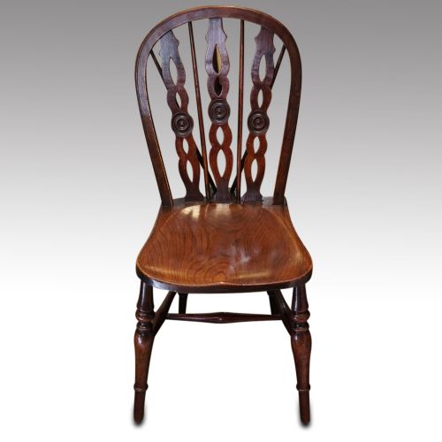 fig 4. Set of 6 Edwardian Windsor chairs