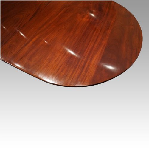fig 6. Antique mahogany dining table
