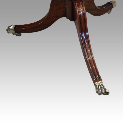 fig 7. Antique mahogany dining table