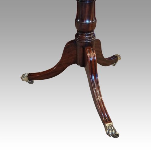 fig 8. Antique mahogany dining table