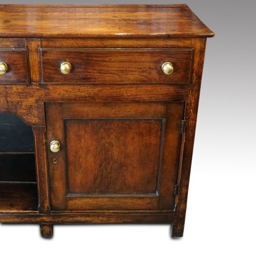 fig 4. Antique oak dresser base