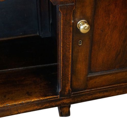 fig 5. Antique oak dresser base