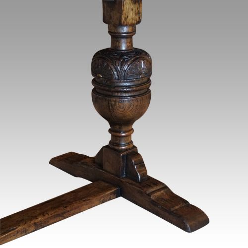 fig 2. Antique oak refectory table