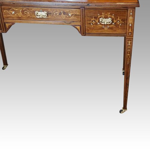 fig 2. Edwardian inlaid rosewood desk