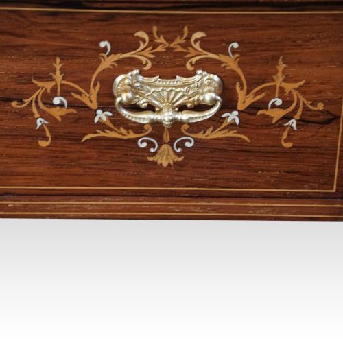 fig 4. Edwardian inlaid rosewood desk