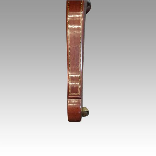 fig 5. Edwardian inlaid mahogany cheval mirror