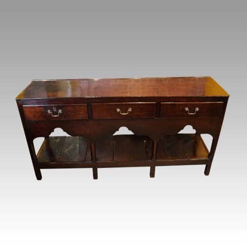 Antique Oak Dresser Base