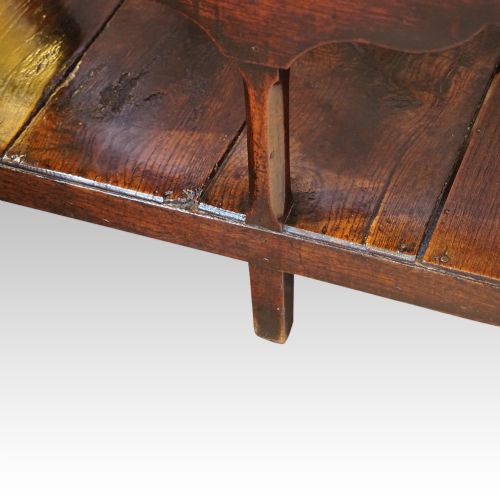 fig 6. Antique oak dresser base
