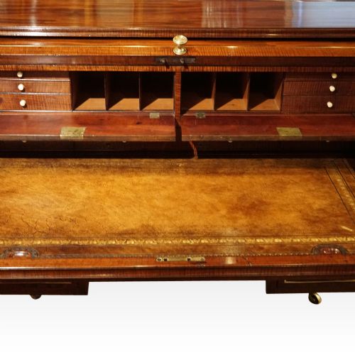 fig 3. Regency mahogany cylinder desk