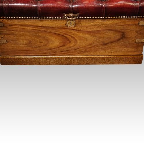 fig 4. Victorian camphorwood ottoman