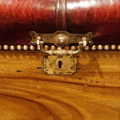fig 6. Victorian camphorwood ottoman